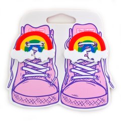 Набор аксессуаров для шнурков YES Rainbow