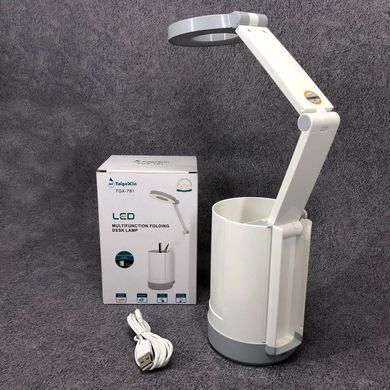 Настольная лампа Taigexin TGX-781 аккумуляторная беспроводная, подставка для телефона канцелярии