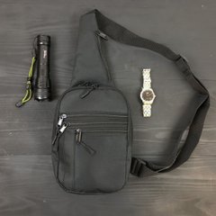 Набор 2 в 1! Качественная тактическая сумка с кобурой + профессиональный фонарь POLICE BL-X71-P50