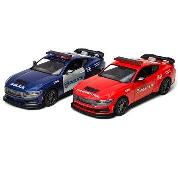Іграшкова модель FORD MUSTANG DARK-HORSE 5'' KT5455WPR Police/Firefighter