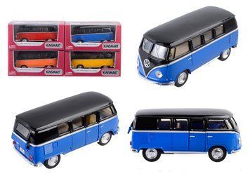 Модель автобус VOLKSWAGEN (1962) 5'' KT5376W Black Top метал.інерц.відкр.дв.4кол.кор./96/