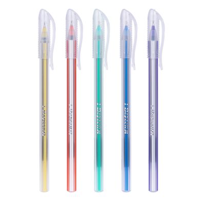 Ручка шариковая 1 Вересня Softy 0,6 мм синяя