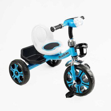 Велосипед 3-х колісний "Best Trike" колеса EVA переднє 12&rsquo;&rsquo;, заднє 10&rsquo;&rsquo;, сталева рама, фара з музикою та світлом, кошик, в кор. /1/