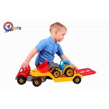Игрушка "Автовоз с трактором ТехноК", арт.3916