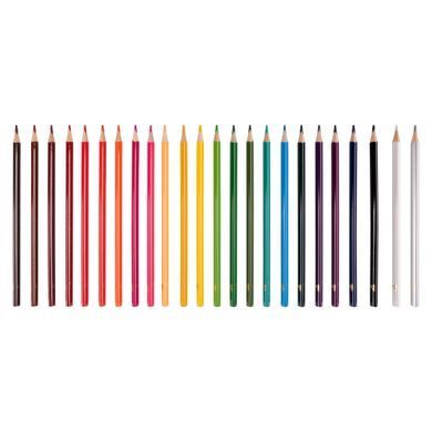 Карандаши цветные Yes 24 цв Ninja синий