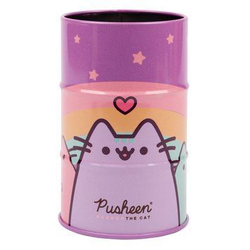 Стакан подставка бочка Yes Pusheen метал