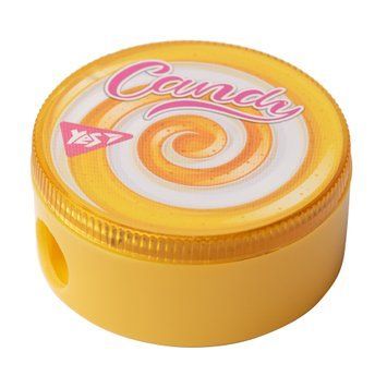 Точилка круглая YES "Sweet Cream"