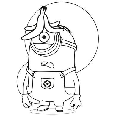 Раскраска А4 YES Minions 12 стр.