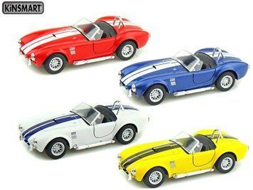 Модель легкова SHELBY COBRA 427 S/C 5'' KT5322W метал.інерц.відкр.дв.4кол.кор.15,9*8*7,6 /96/
