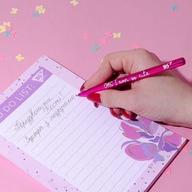 Бумага для заметок YES To Do "Viola", планшет с магнитом, блок 52 листа