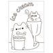 Раскраска А4 YES Pusheen 12 стр.
