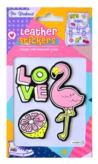 Набор наклеек YES Leather stikers Flamingo
