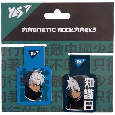 Закладки магнітні Yes Anime boy 2шт