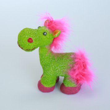 Сувенір "HORSE" 11см, зелений
