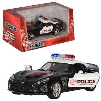 Модель легкова VIPER GTS 5' KT5363WP Police метал.инерц.откр.дв.кор./96/