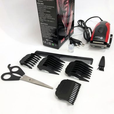 Машинка для стрижки DOMOTEC MS-3304, машинка для стрижки волос домашняя, подстригательная машинка