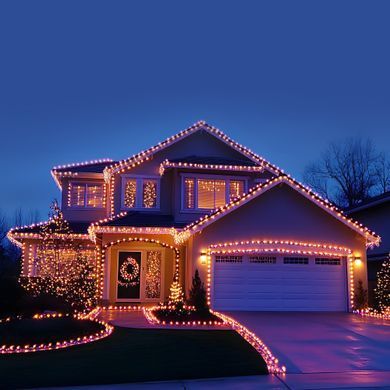 Электрогирлянда Novogod'ko уличная, 65 LED, IP65, белый теплый, зеленый провод, 12,25м, ка