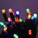 Электрогирлянда Novogod'ko уличная, 65 LED, IP65, многоцветная, зеленый провод, 12,25м, ка