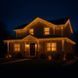 Электрогирлянда Novogod'ko уличная Бахрома, 150 LED, IP65, бел.тепл., черный провод, 5,5м,