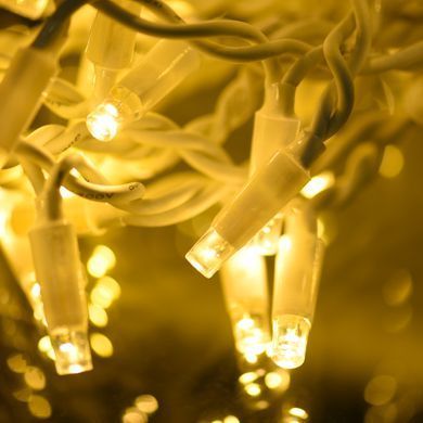 Электрогирлянда Novogod'ko уличная Бахрома, 150 LED, IP65, бел.тепл., белый провод, 5,5м,