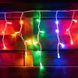 Электрогирлянда Novogod'ko уличная Бахрома, 80 LED, IP65, многоцветная, белый провод, 5,5м