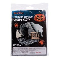 Ткань сетчатая Yes! Fun Хэллоуин "Creepy Cloth", 76*270см, черная