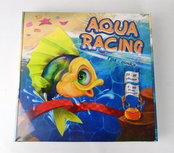 Настільна гра 30416 (укр) "Aqua racing", в кор-ці 33-32-4,5см /2/ Стратег