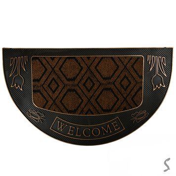 Килимок придверний "Wellcome" 45*75см R35160-BW /20/
