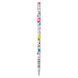 Карандаш чернографитный YES Happy colours из бумаги круглый c ластиком