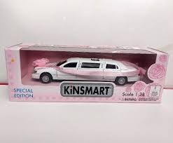 Модель лимузин LINCOLN 7'' KT7001WW TOWN LOVE CAR металл.инерц.откр.дв.кор./72/