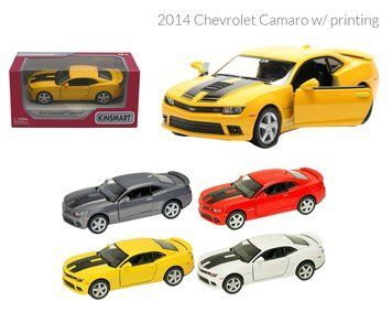 Модель легкова CHEVROLET CAMARO (2014) 5'' KT5383FW метал.інерц.відкр.дв.кор./96/