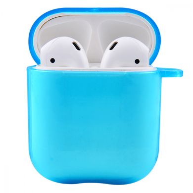 Чохол для AirPods силіконовий яскраво-синій