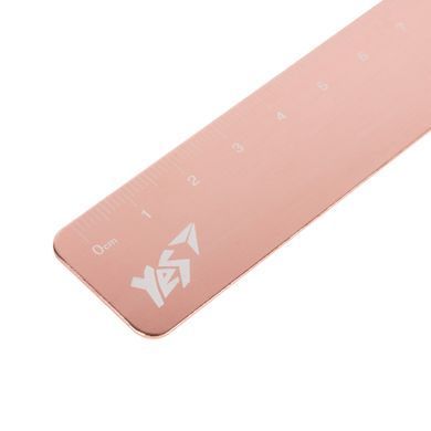 Лінійка-закладка YES Rose Gold 16cм