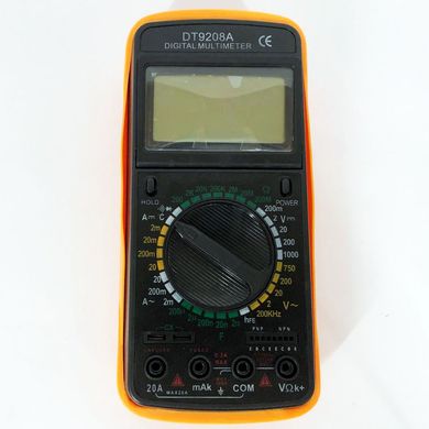 Мультиметр цифровой Digital DT-9208A универсальный, мультиметр для дома, хороший мультиметр