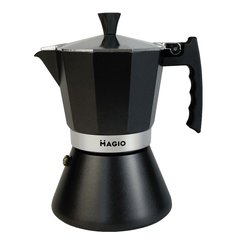 Гейзерная кофеварка Magio MG-1006, кофеварка для индукционной плиты, гейзер для кофе