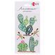 Аплікація SANTI зі страз самоклеючих Trendy Cactus 9.5х15см