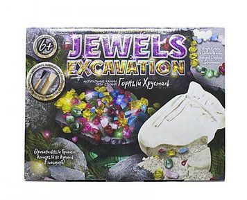 Набор для проведения раскопок "JEWELS EXCAVATION" камни рус.(6)