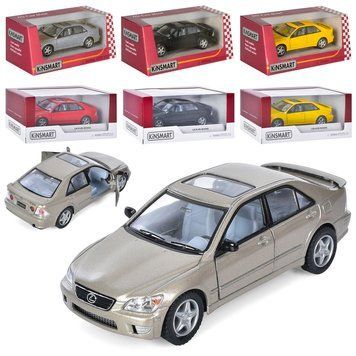 Модель легкова LEXUS IS300 5'' KT5046W метал.інерц.відкр.дв.4кол.кор./96/
